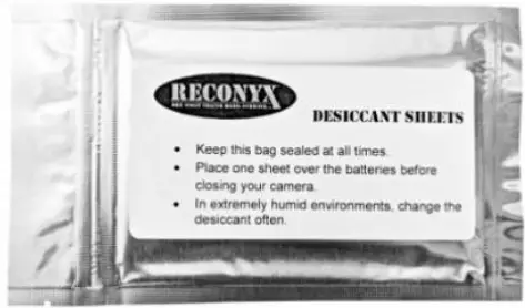 Using Desiccant