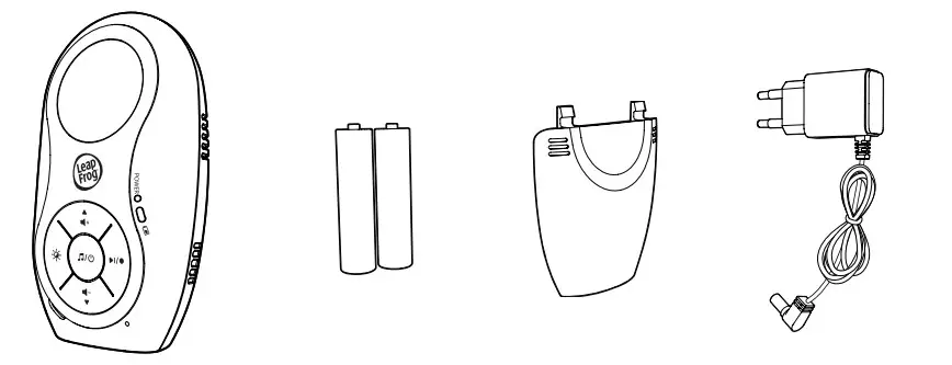 Leap Frog LF80 Audio Baby Monitor - Figure 1