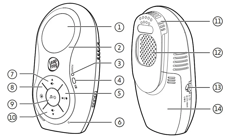 Leap Frog LF80 Audio Baby Monitor - Figure 11