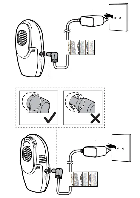 Leap Frog LF80 Audio Baby Monitor - Figure 6