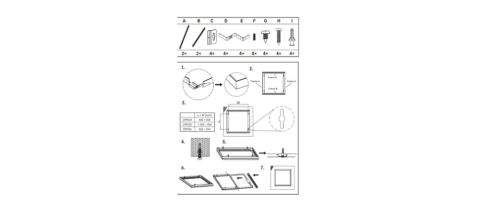 Emos Zr9034 Led Panel Accessory Instruction Manual