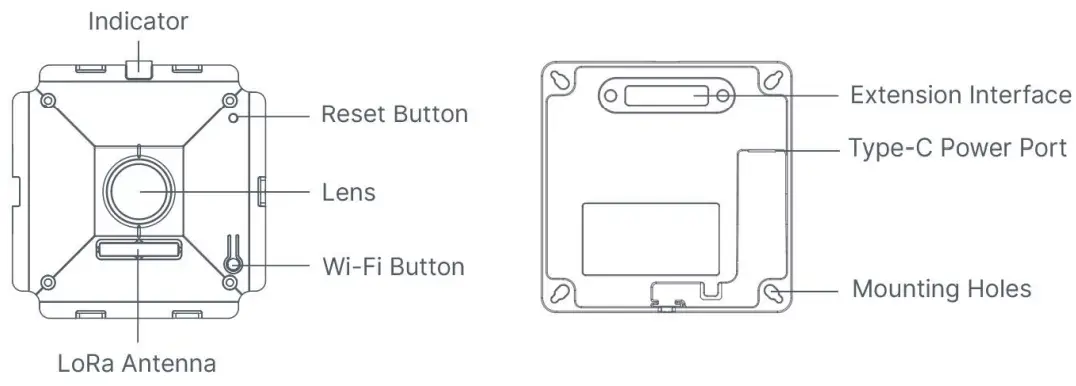 Milesight VS121 Workplace LoRaWAN Sensor - Hardware Overview