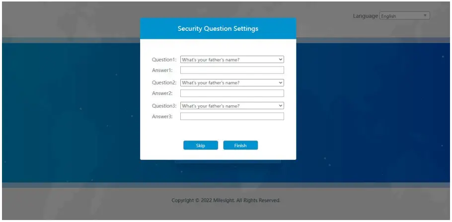 Milesight VS121 Workplace LoRaWAN Sensor - Password must1