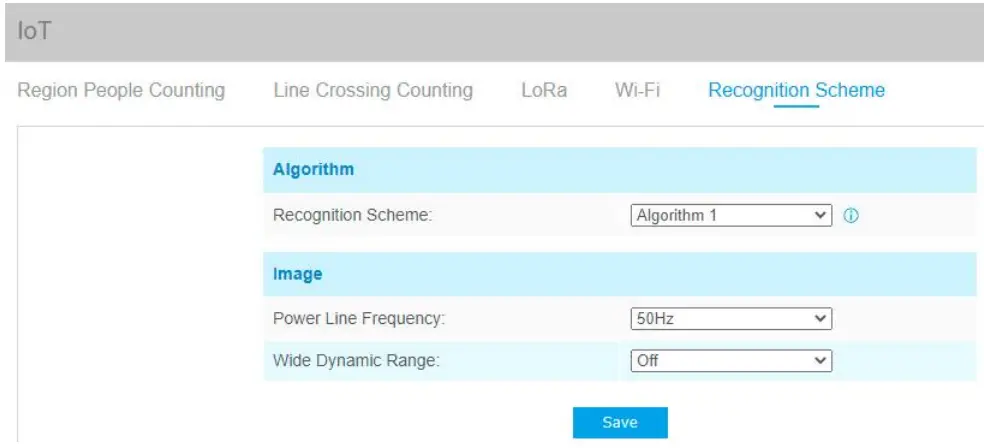 Milesight VS121 Workplace LoRaWAN Sensor - Recognition Scheme