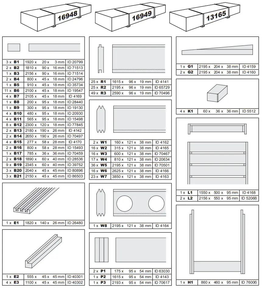 Karibu 16948 Simon 3 Saunahaus - fig