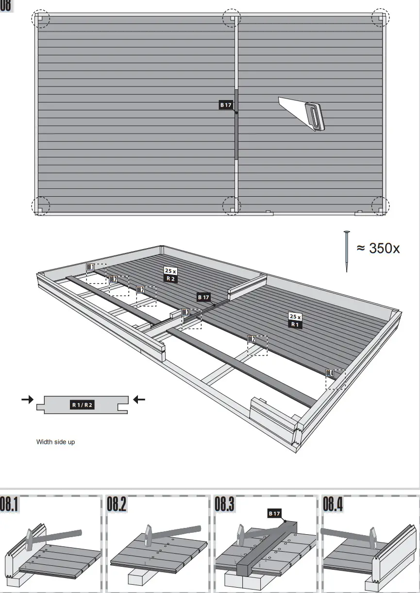 Karibu 16948 Simon 3 Saunahaus - fig12