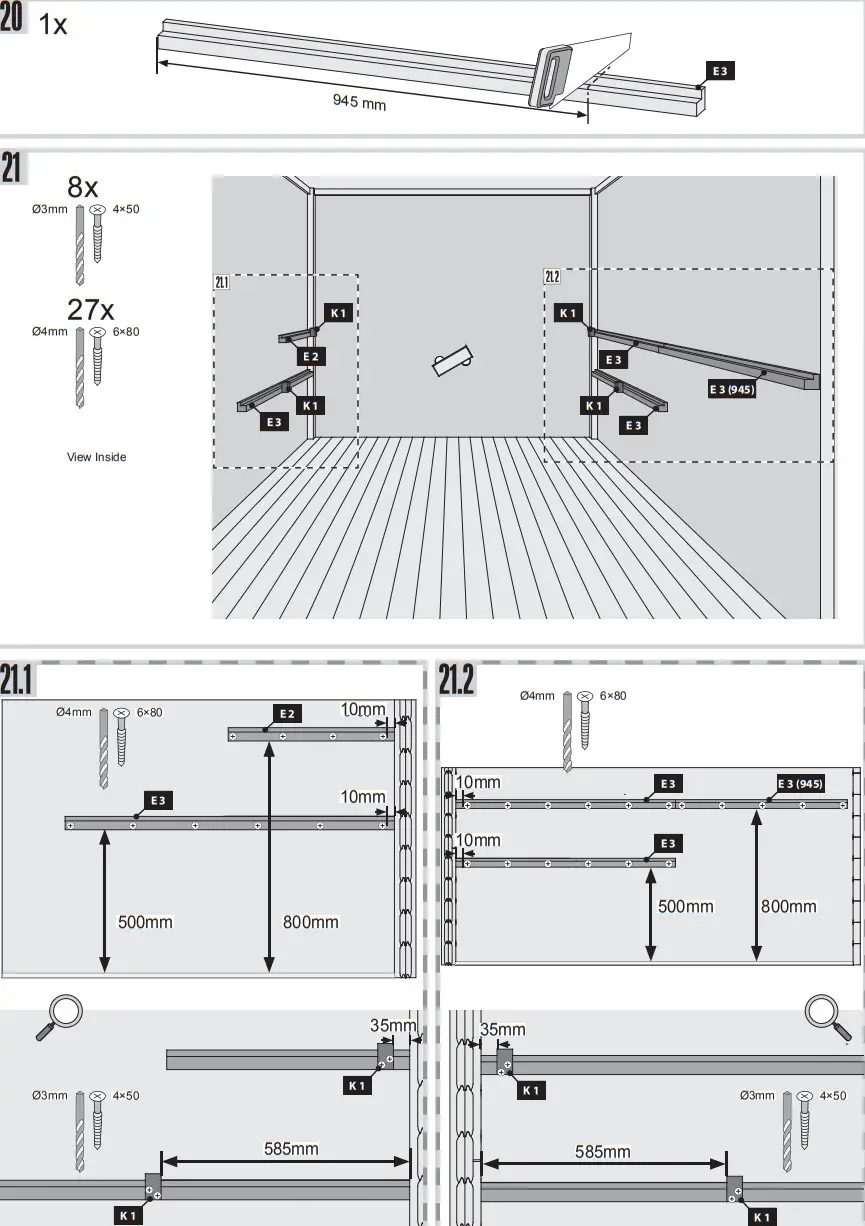 Karibu 16948 Simon 3 Saunahaus - fig21
