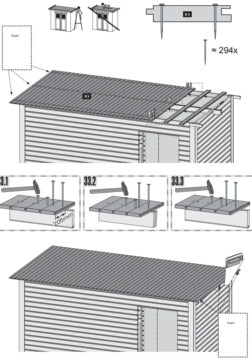 Karibu 16948 Simon 3 Saunahaus - fig30