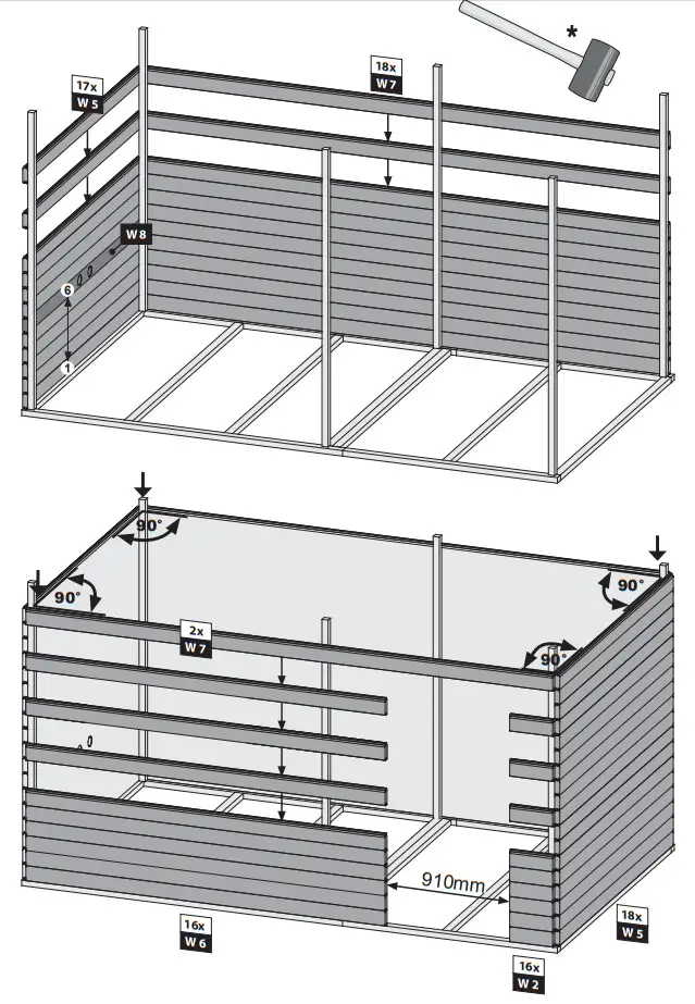 Karibu 16948 Simon 3 Saunahaus - fig8