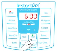 Instant pot IP-LUX50 electric pressure cooker 19