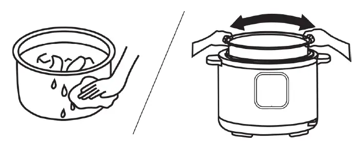 Instant pot IP-LUX50 electric pressure cooker 8