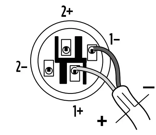 SPEAKON CONNECTORS WIRING