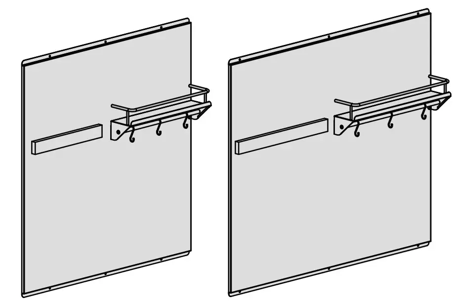 ancona PBS1246 36 Inch Stainless Steel Backsplash with Magnetic