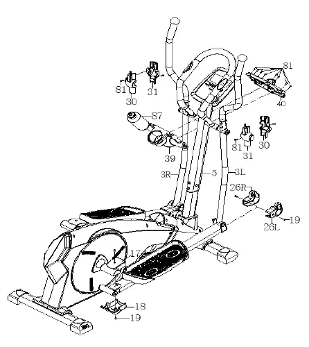 HMS-H6191W-Elliptical-Machine-Cross-Trainer-fig-10