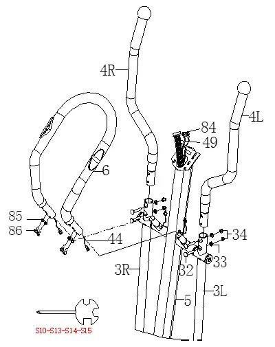 HMS-H6191W-Elliptical-Machine-Cross-Trainer-fig-7