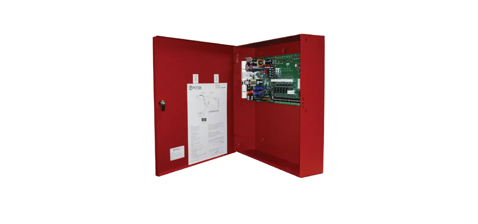 Potter Psn-64 6a Conventional Power Supply With 4 Outputs Owner's Manual