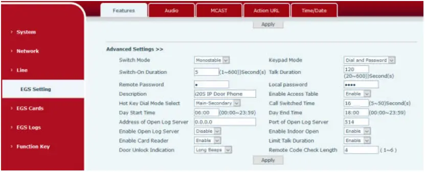 Fanvil i20S SIP Door Phone-fig24