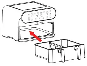 Sur-La-Table-SLT-1805-Single-Or-Double-Basket-Air-Fryer-FIG 3