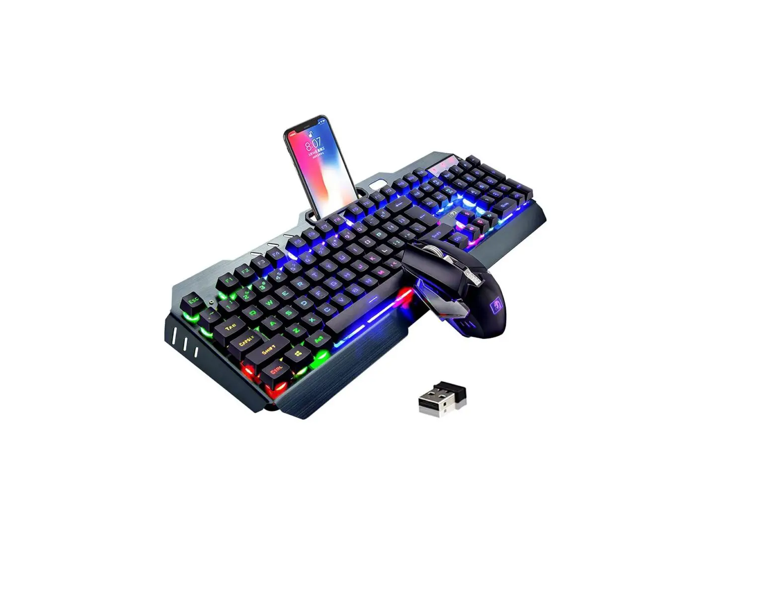 Hayyiesh Xlx-662 Rgb Backlit Wireless Keyboard And Mouse Combo User Manual Hayyiesh Xlx-662 Rgb Backlit Wireless Keyboard And Mouse Combo User Manual