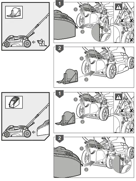 RYOBI RLM18E40H Electric Lawn Mower - Fig10