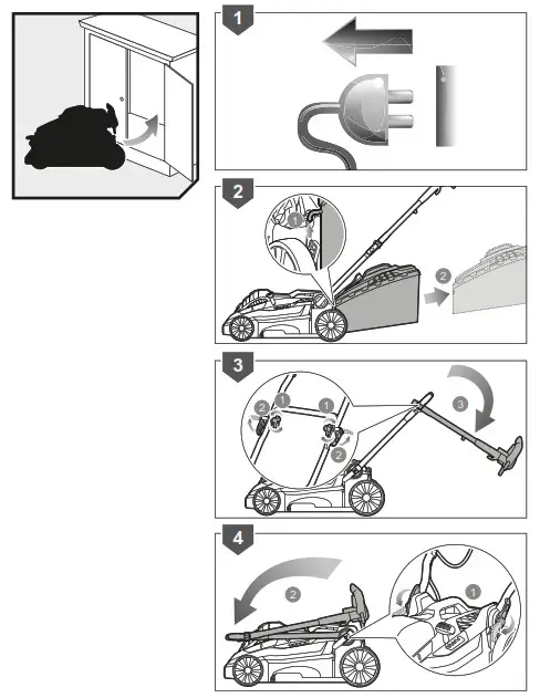 RYOBI RLM18E40H Electric Lawn Mower - Fig16