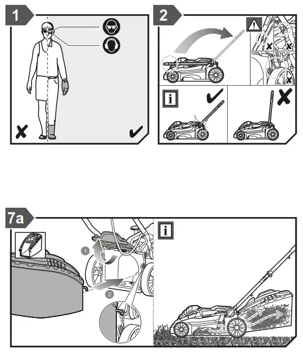 RYOBI RLM18E40H Electric Lawn Mower - Fig4