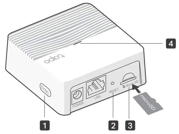 TP Link Tapo Video Doorbell Camera Kit D230 - Hub