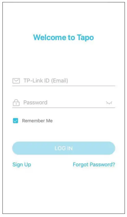 TP Link Tapo Video Doorbell Camera Kit D230 - app