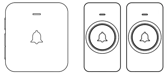 AVANTEK CW-21 Wireless Doorbell Kit