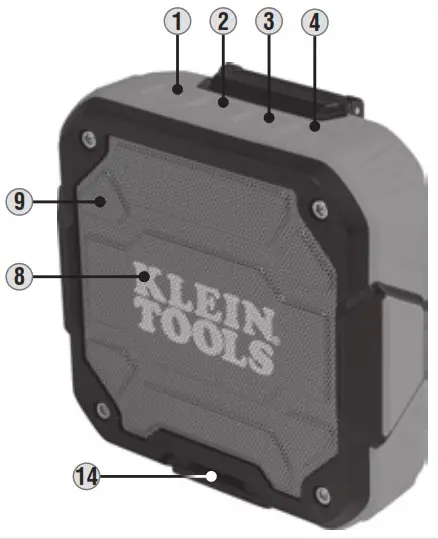 KLEIN TOOLS AEPJS2 Bluetooth Jobsite Speaker - 2