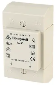 Honeywell 8V 0.5A Transformer D743