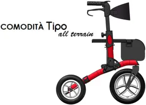 COMODITA Tipo All Terrain Rolling Walker COM 940 - 1