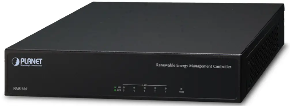 PLANET Renewable Energy Management Controller NMS-360 package content