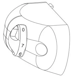 FIG 12 Setting the thermostat