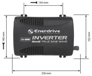 Enerdrive EN1104S-12V Gen2 12V 400W - Inverter