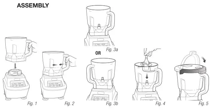 Ninja BL770 Series Mega Kitchen System - Assembly and Use for the Food Processor Bowl