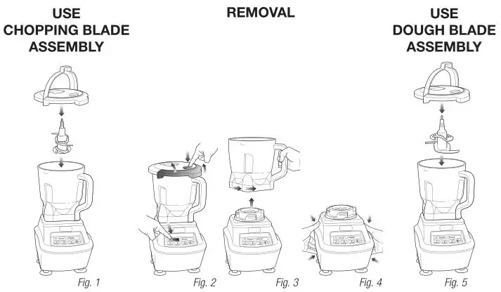 Ninja BL770 Series Mega Kitchen System - USING THE CHOPPING BLADE ASSEMBLY