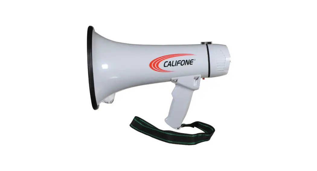 Califone Pa-8 Megaphone With 122 Foot Range Siren User Manual Califone Pa-8 Megaphone With 122 Foot Range Siren User Manual