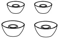 TEAC TWSMJV5 True Wireless Earbuds - Silica ge