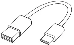 TEAC TWSMJV5 True Wireless Earbuds - charging cable