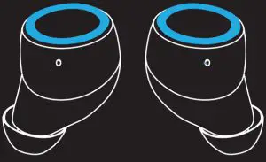 TEAC TWSMJV5 True Wireless Earbuds - stereo mode