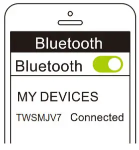TEAC TWSMJV7 True Wireless Earbuds with 3500mAh Power Bank - TWSMJV7