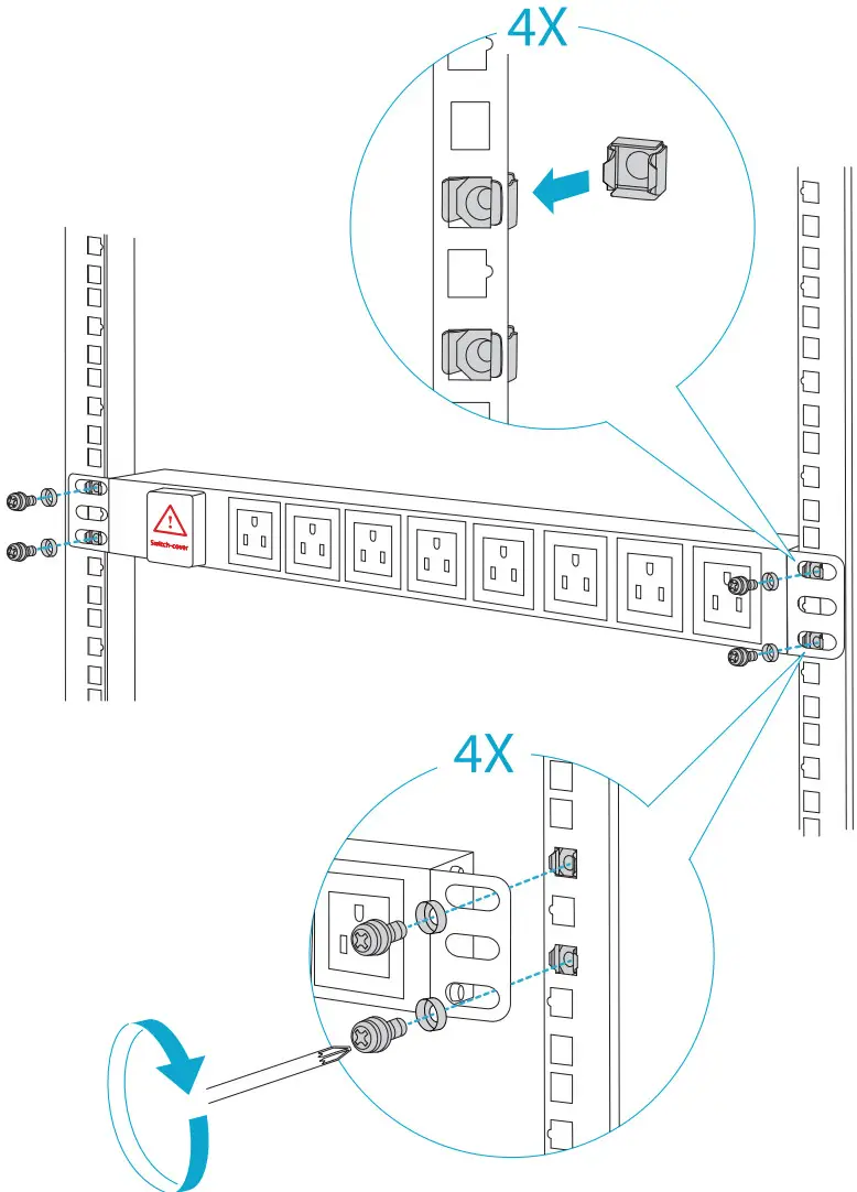 FS 1U PDU Power Strips - Accessories 1