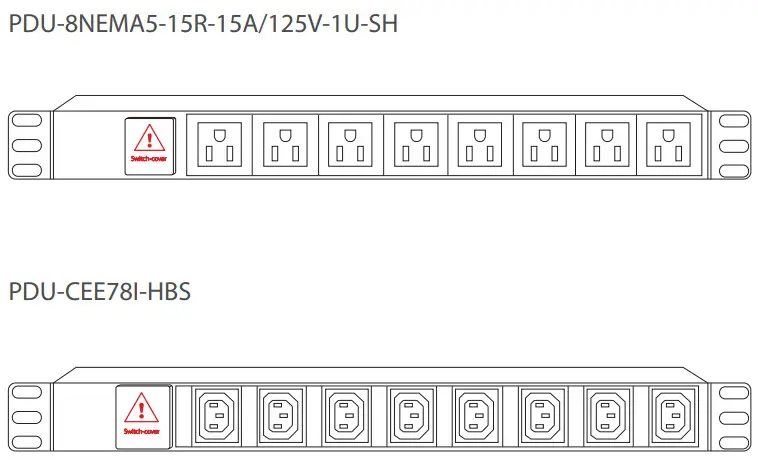 FS 1U PDU Power Strips - Product View