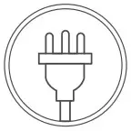 FS 1U PDU Power Strips - plugs