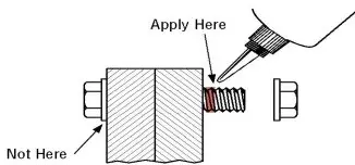 NAUTILUS 9NN-B7501-29AGS Core Health and Fitness Multi- THREAD LOCKER