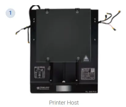 TENLOG Hands 2 Pro Independent Dual Extruder 3D Printer - Parts List 1