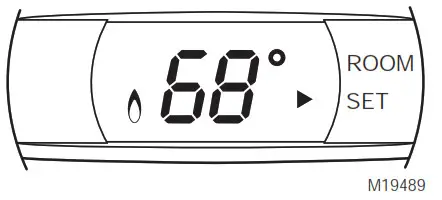 Honeywell Home T8775A,C Non-Programmable Thermostat- Display Temperature