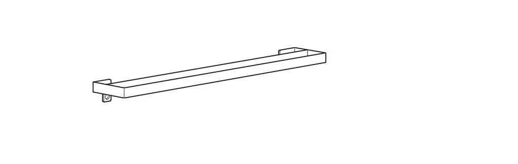 Ikea 404.287.07 Skogsviken Towel Rail Instruction Manual