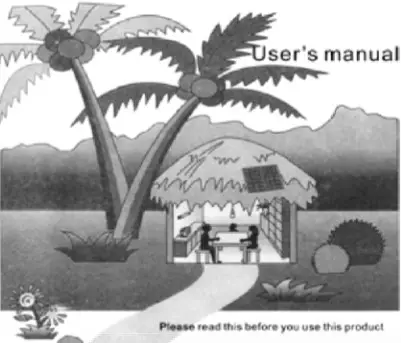 SOLAR MOBILE LIGHTING SYSTEM Cover